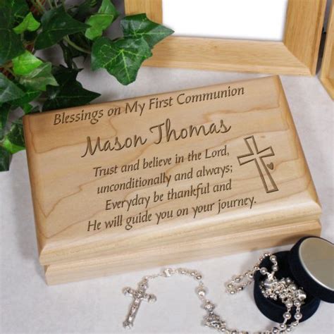 first communion engraving ideas